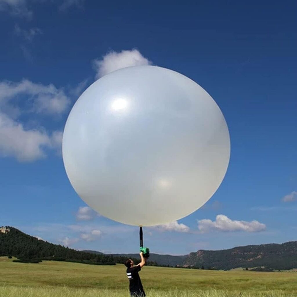 Ballon météorologique en latex, moule pour dôme Ø 2,44 m